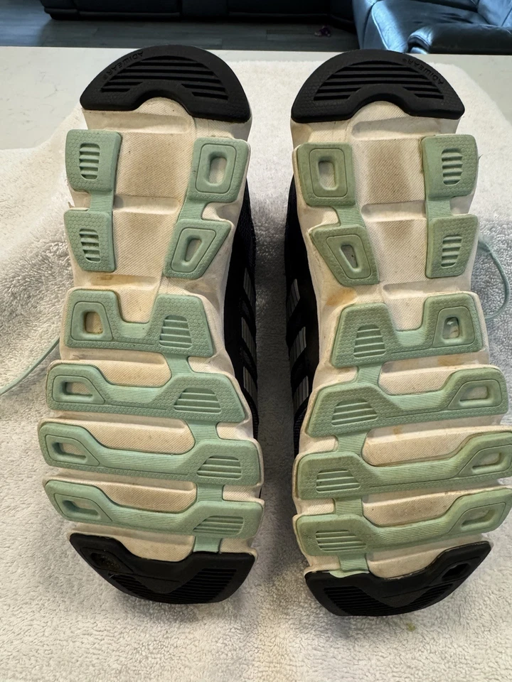 Adidas Adiprene + Tennis Running Shoes Women Size 6.5 Gray Mint Green EUC - Image 4 of 4