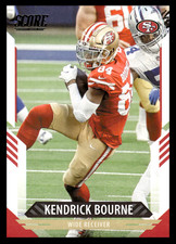 2021 Panini Score Kendrick Bourne #297 San Francisco 49ers NFL Football Base Set