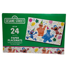 Sesame Street BIRTHDAY PARTY Themed Colorful Paper Placemats 11x17 Set of 24 NIP Sesame Street BIRTHDAY PARTY Themed Colorful Paper Placemats 11x17 Set of 24 NIP