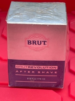 Brut Revolution After Shave Splash Men's Fragrance 2.5 Fl Oz 73 ml NEW & SEALED
