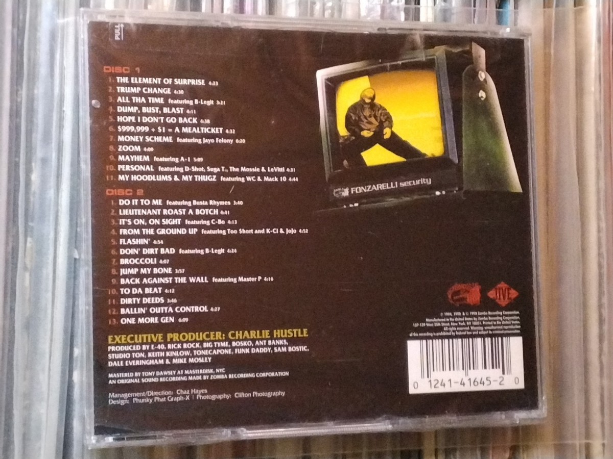 The Element of Surprise [PA] by E-40 (Rap) (CD, Aug-1998, 2 Discs
