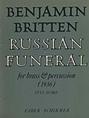 Russian Funeral Brass, Percussion Brass Ensemble Music Britten Faber Music