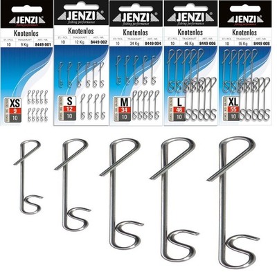 JENZI Knotenlos verbinder / No Knot - Verbinder 10 Stück
