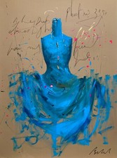 LUCA BELLANDI gouache su cartoncino  70x50 cm