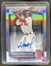 2025 Bowman Franklin Arias Chrome Auto Refractor 1st Prospect #/499 Red Sox