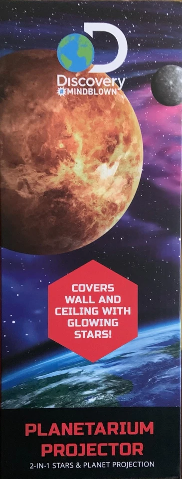 Proyector planetario reversible Discovery #MINDBLOWN 2 en 1 Foto 3 de 4