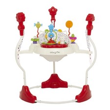 Dream On Me Zany Activity Center Bouncer Black and White Print Baby Jumper