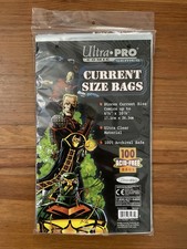 Ultra Pro Current Size Comic Bags 100ct Clear Acid-Free 6.75 x 10.375