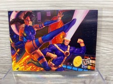 Marvel PSYLOCKE / CYCLOPS 1994 Fleer Ultra X-Men 2 of 9 Limited Edition