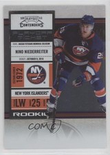 2010 Panini Playoff Contenders Rookie Ticket 16/100 Nino Niederreiter #150 2d8