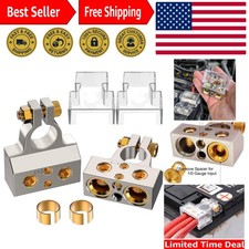 Multi-Compatible Battery Terminals, 0-10 AWG, Long Lasting  Reliable Connection