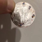 2002 Uncirculated American Silver Eagle 1 Oz .999 Fine Silver