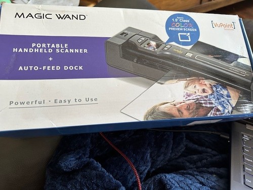 VuPoint Magic Wand 4 Portable Handheld Scanner - PRETTY PURPLE - 第 1/3 張圖片