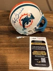 Bob Griese Autographed Miami Dolphins Mini Helmet JSA Certified