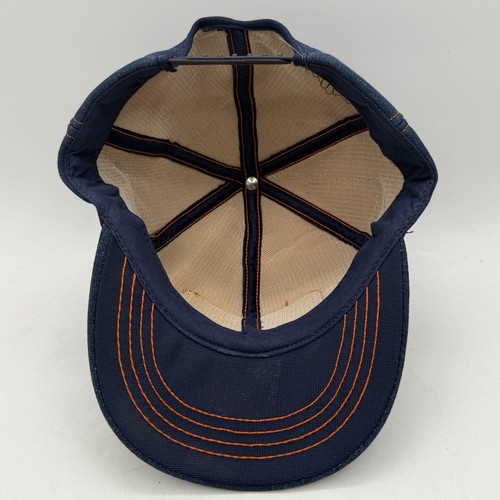 Cappello camionista vintage Speedy centri trasmissione denim snapback toppa berretto contadino - Foto 6 di 8