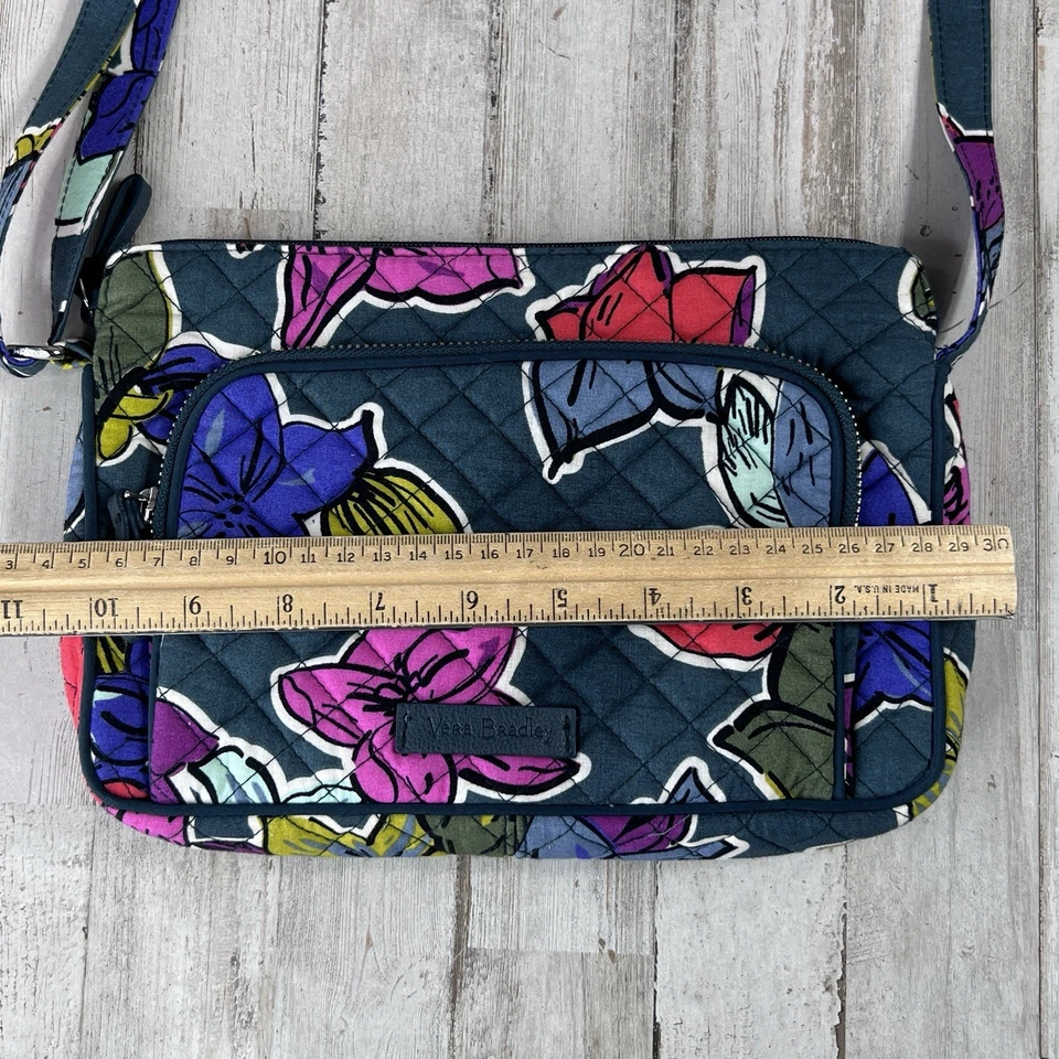 Vera Bradley Crossbody Bag Falling Flowers - Image 3 of 4
