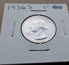 1936 S Washington Quarter - 90% Silver U.S. Coin