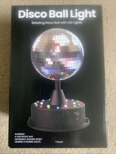 Rotating Disco Ball Light with LED Lights