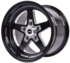 JEGS 681275 SSR Star Wheel Size: 15 x 10 Bolt Pattern: 5 x 4.500 Back Spacing: 6