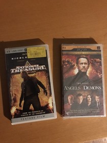 Sony PlayStation Portable PSP - 6 Games 2 Movies Very Good Condition Collectible