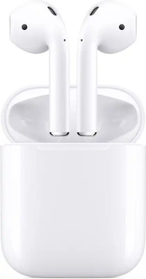 Apple AirPods [2. Generation, mit Lightning Ladecase] weiß