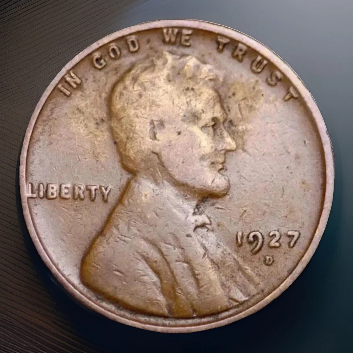 Copper 1927 Year Lincoln Wheat US Small Cents (1909-1958) for sale