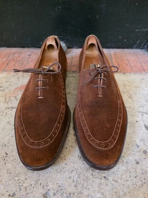👞 Exceptionnel : souliers vintage sur mesure Poulsen & Skone bespoke - Photo 1/4