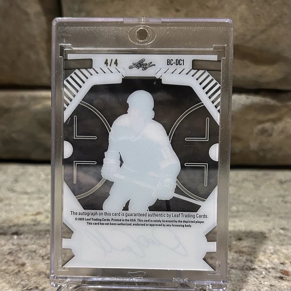 Leaf Metal Legends 2025 PETG azul prismático/4 Dino Ciccarelli #BC-DC1 automático patio Foto 2 de 2