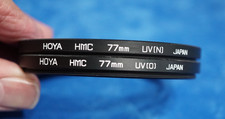 HOYA 77MM HMC UV FILTER SET OF 2 FILTERS
