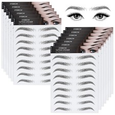 4D Hair-Like Waterproof Eyebrow Tattoos Stickers Grooming Shaping brow