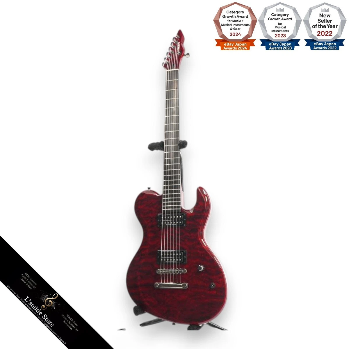 Edwards Red Right-Handed Electric Guitars for sale | eBay