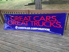 NOS Chrysler Corporation "GREAT CARS GREAT TRUCKS", Plymouth Dodge Ram Mopar