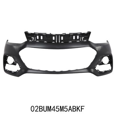 New Fit For 2017 2018 2019 2020 Chevrolet Trax Front Upper Bumper Cover Black