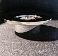 FRITZ HANSEN Denmark 3 Kerzenhalter Louise versilbert Design Grethe Meyer 840261