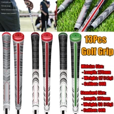 13PCS Golf Grip Golf Club Grips Rubber Anti-Slip Golf Grip Standard Midsize 60R