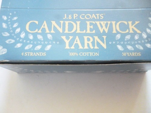 6 VINTAGE J & P COATS CANDLEWICK YARN A.74 59 SAGE 50YDS. - Picture 4 of 4