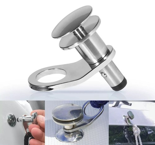 1/2'' Quick Release Boat Fender Holder Mount Cleat Hook Universal 316 Stainless - Bild 2 von 10