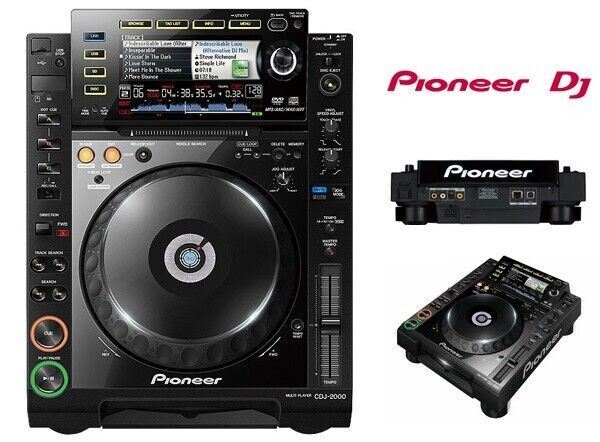Pioneer CDJ-2000 Professional DJ Multi Player Digital Pioneer CDJ-2000 Professional DJ Multi Player Digital