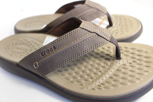 SHOES/FOOTWEAR - Crocs Thongs Yukon Vista II Flip 209332 espresso - Picture 3 of 6