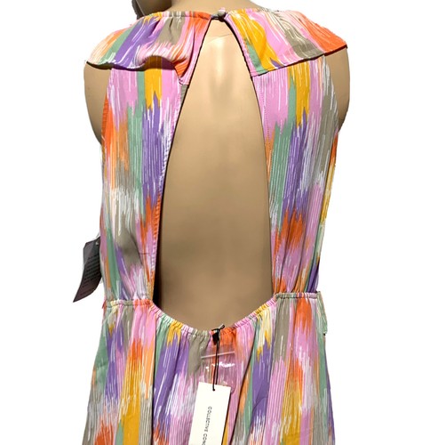 Collective Concepts Joan Dress Women’s Size XL Midi Ruffle Cutout Back NWT - Picture 5 of 13
