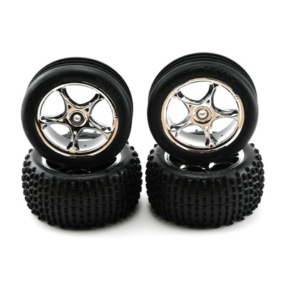 Traxxas 5569 Alias Tires 2.8 With Inserts - 2-Piece RC Off-Road Tires For 1/10 Scale