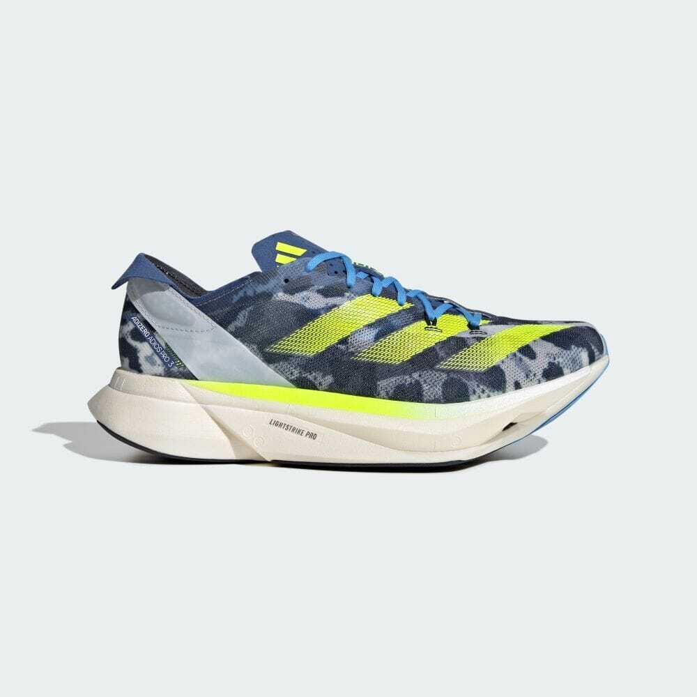 adidas Adizero Adios Pro 3 M Lucid Lemon Blue Burst IG6441 adidas Adizero Adios Pro 3 M Lucid Lemon Blue Burst IG6441