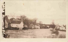 RPPC Haverhill Grafton County Flood Spring 1923 New Hampshire Photo Postcard
