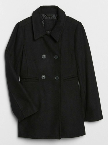 Gap Factory Kids Wool-Blend Peacoat 