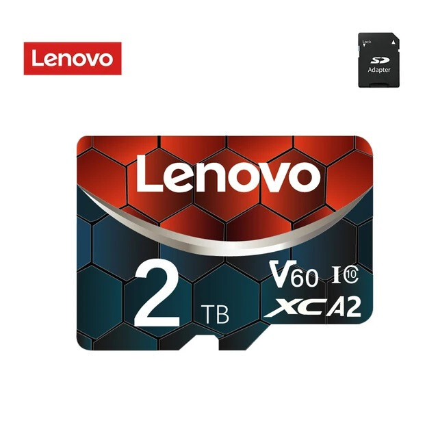 Scheda Micro SDXC Lenovo 2TB per Smartphone e Tablet