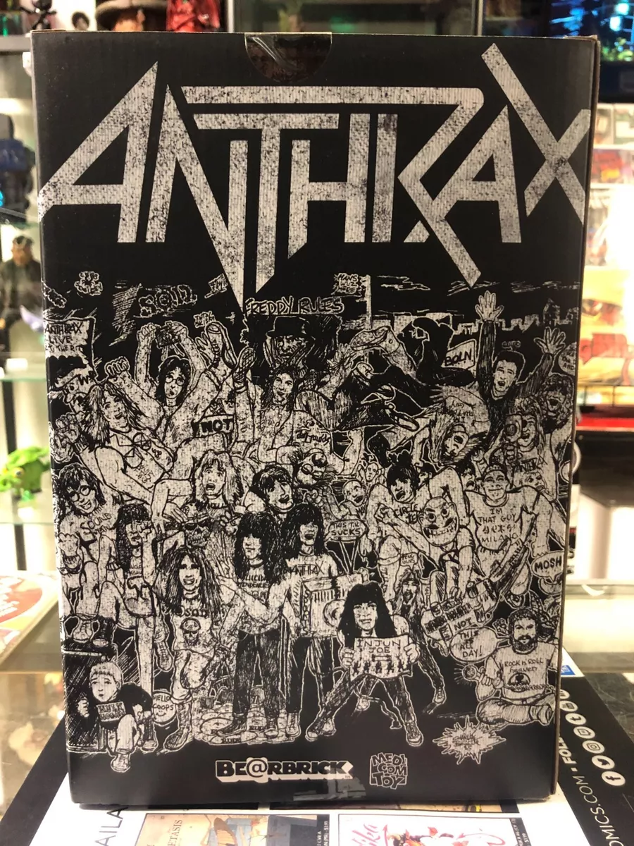 Be@rbrick Toys Anthrax Notman 100% & 400% Unopened