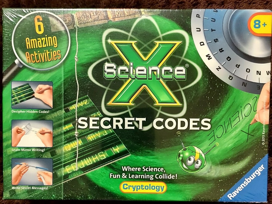 Ravensburger Science X Secret Codes Cryptology Kit (2013) SEALED | eBay