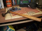 UNBRANDED Autobody Light Bumping Hammer Fender Tool Wood Handle USA AUTO REPAIR