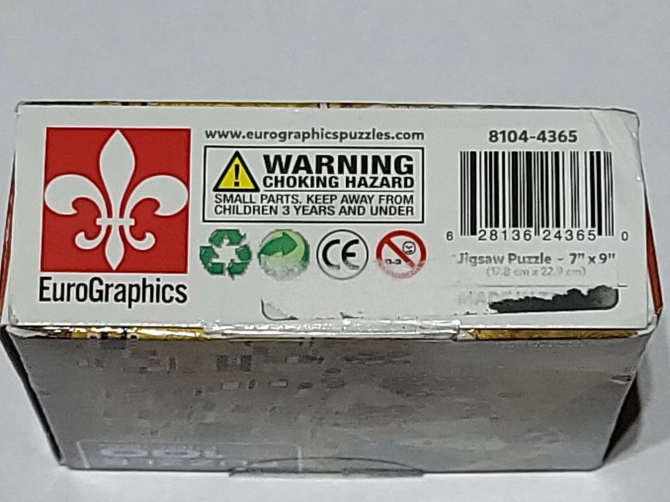 Gustav Klimt The Kiss 100 Piece Mini Puzzle 7" x 9" - Image 3 of 4