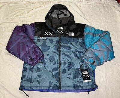 NEW KAWS X The North Face Retro 1996 Nuptse Jacket Monterey NEW KAWS X The North Face Retro 1996 Nuptse Jacket Monterey